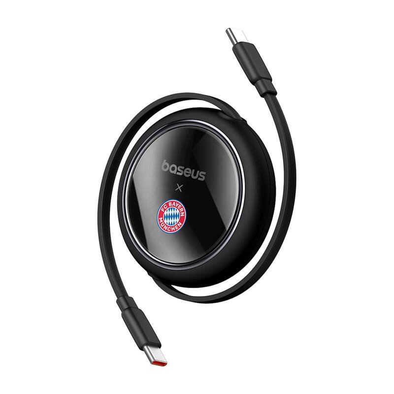 Baseus USB-C–USB-C 100W -latauskaapeli (musta) Bayern Edition