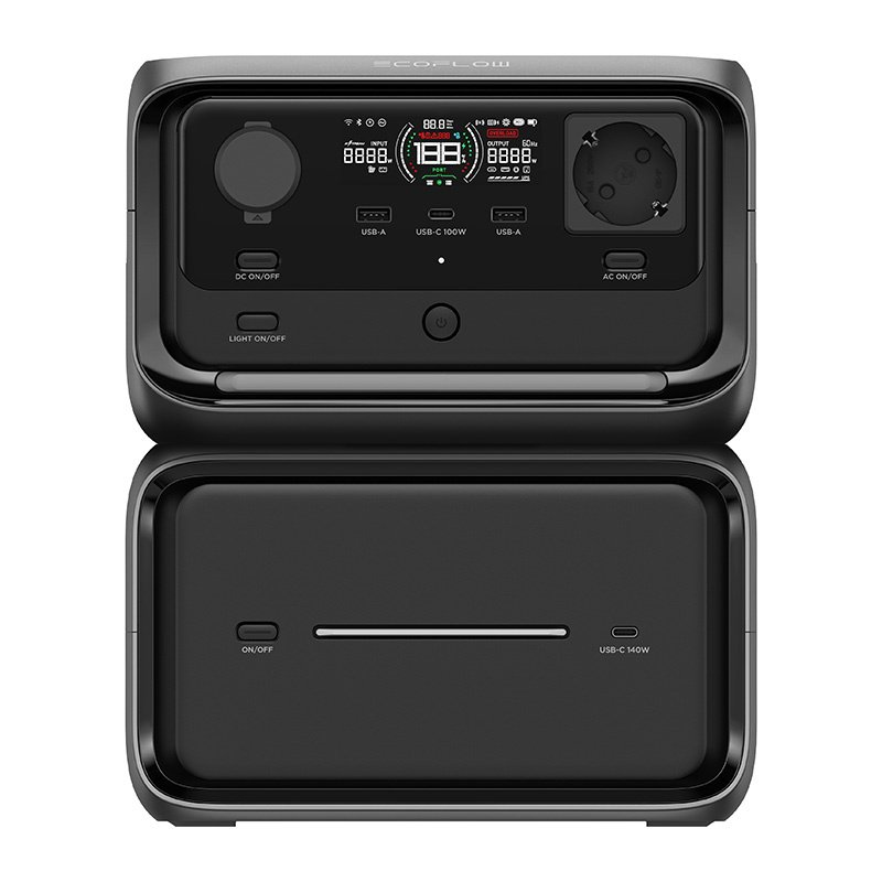 EcoFlow River 3 Max Plus 858Wh akujaam (juhtmevaba)