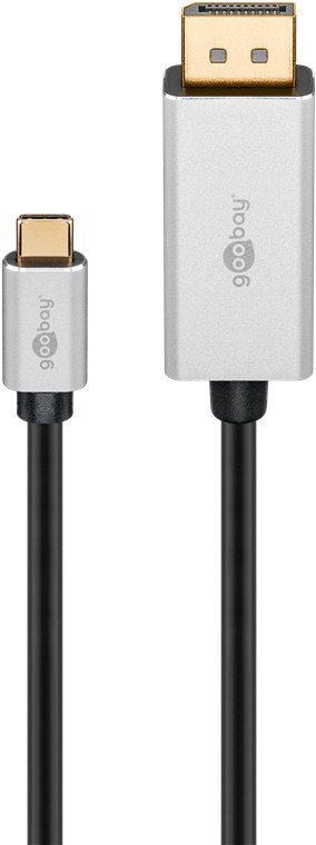 Goobay USB C DisplayPort Adapter Cable 2 m