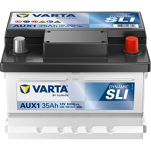 Varta AUX1 12V 35Ah 520CCA Dynamic SLI akumulatora