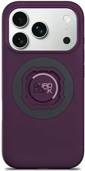 Quad Lock iPhone 18 Pro MAG telefoniümbris (lilla)