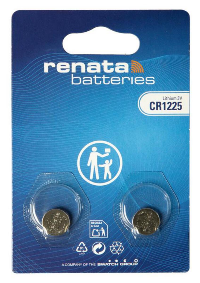 Renata SC CR1225 litiumparisto, 2 kpl
