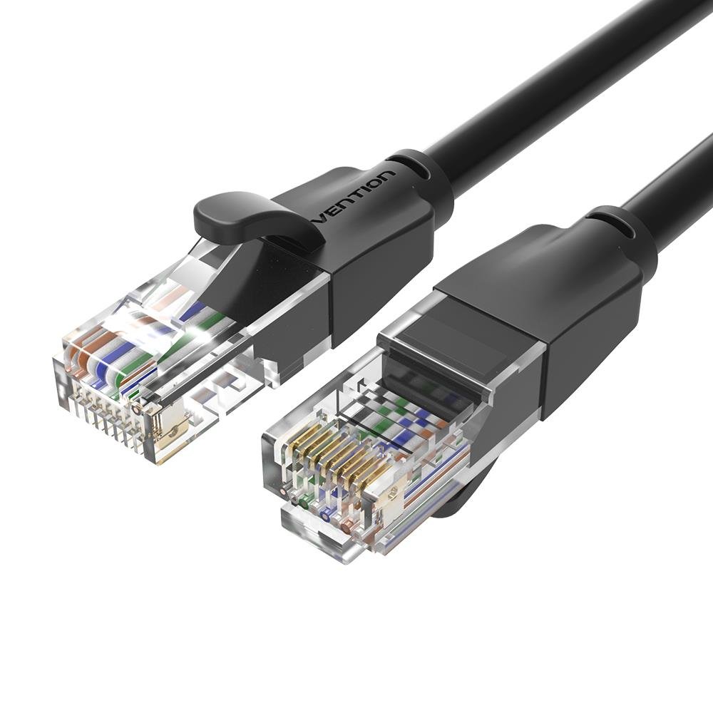 Vention CAT6 UTP IBEBK Network Cable, 8m, black