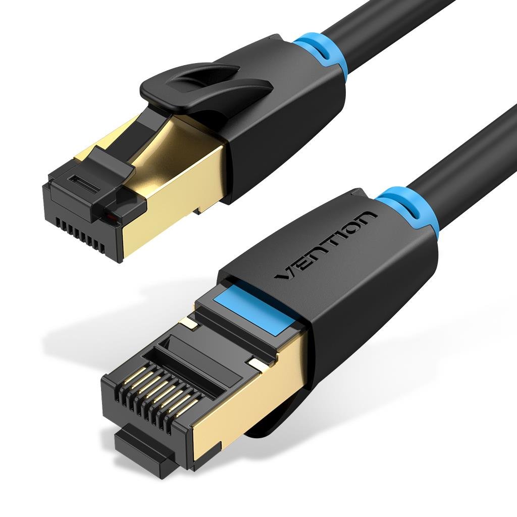Vention CAT8 IKABD Network Cable, 0.5m, black