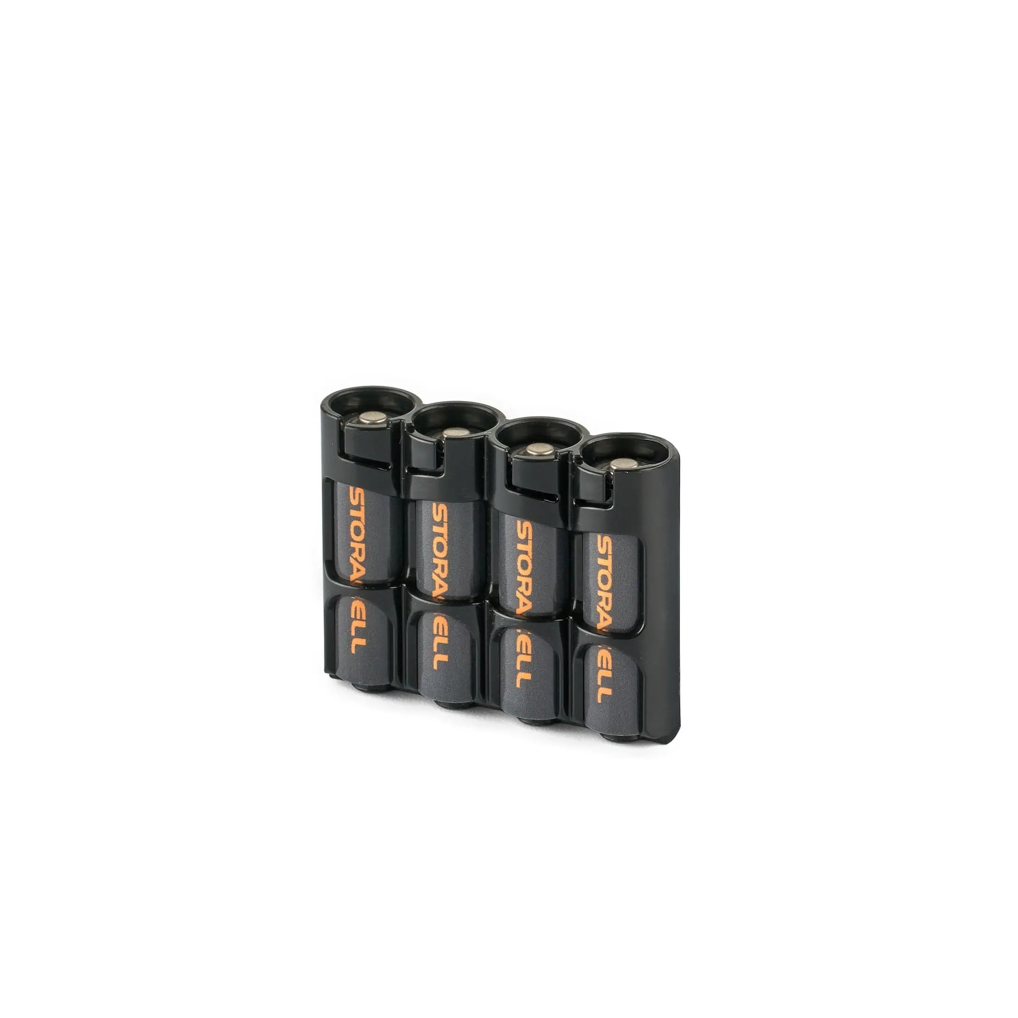 Storacell 4 x AA akude/patareide hoidja must