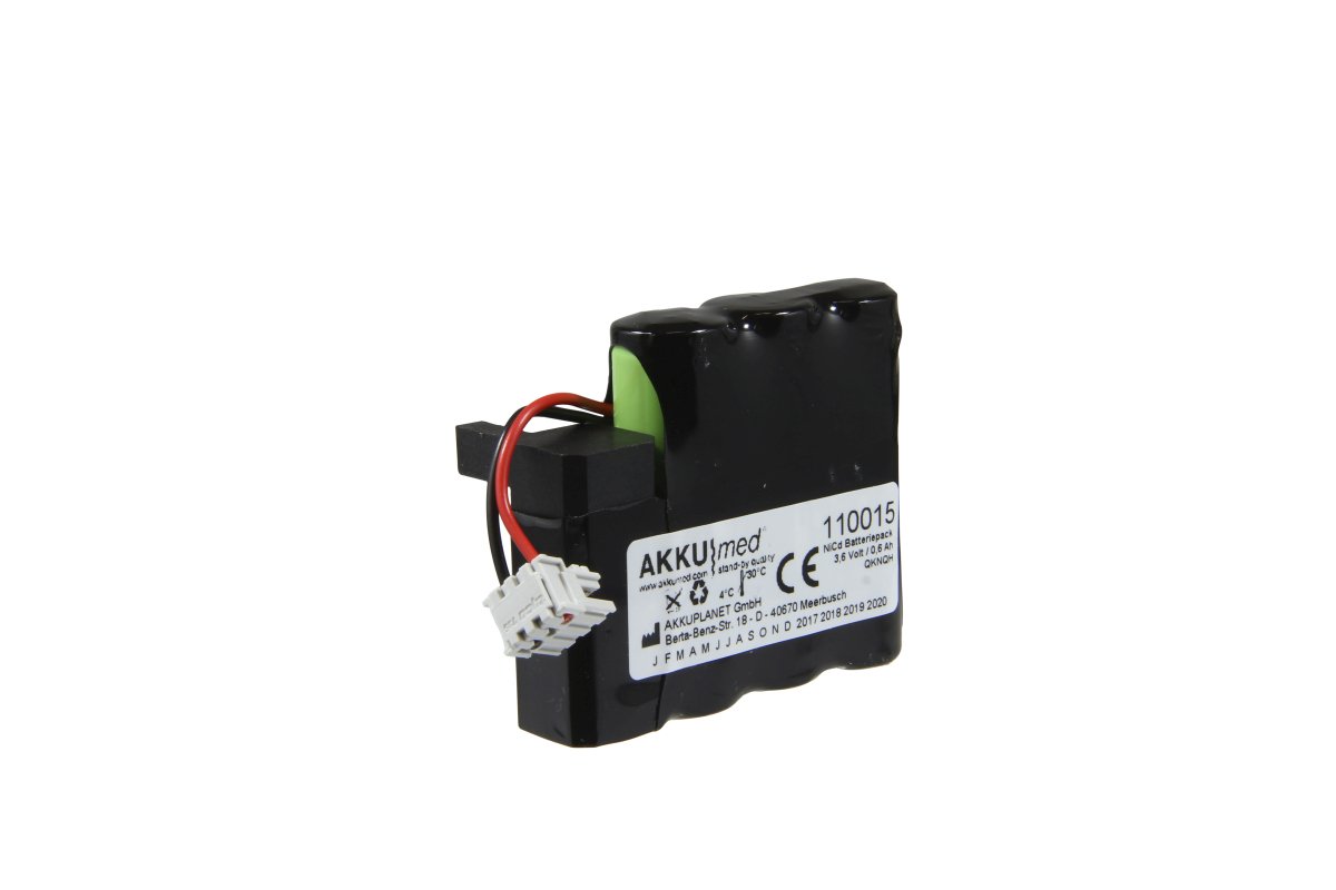 AKKUmed NiCd 600mAh akku B. Braun Perfusor Compact -ruiskupumppuun