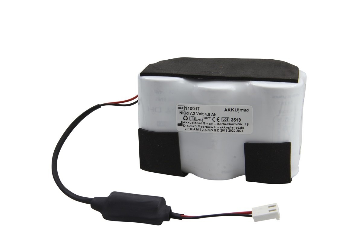 AKKUmed NC battery suitable for Criticon Oxyshuttle II+