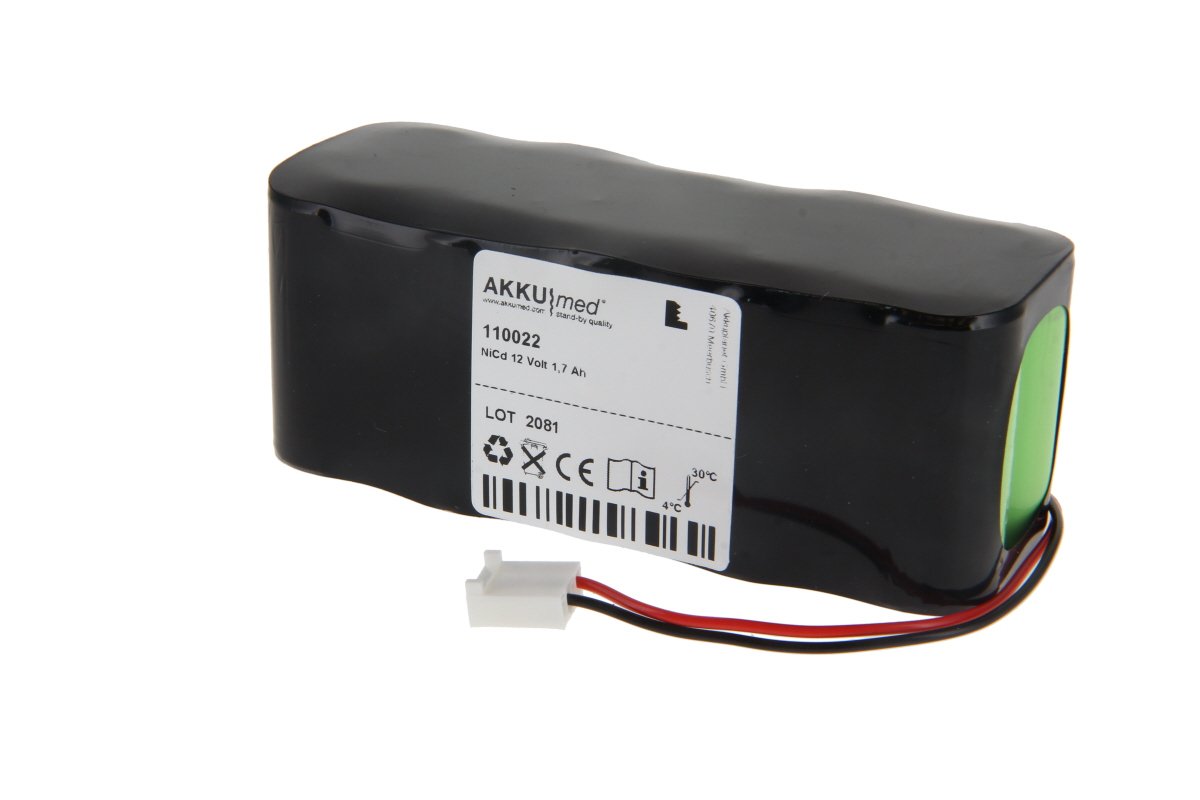 AKKUmed NC battery suitable for Fresenius Vial MCM, VP 2000, VP 5000