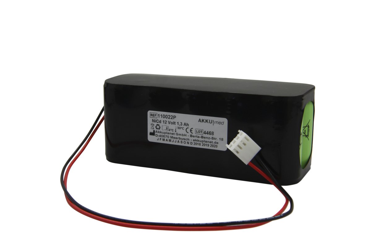 AKKUmed NC battery suitable for Fresenius Vial MCM, VP 2000, 5000