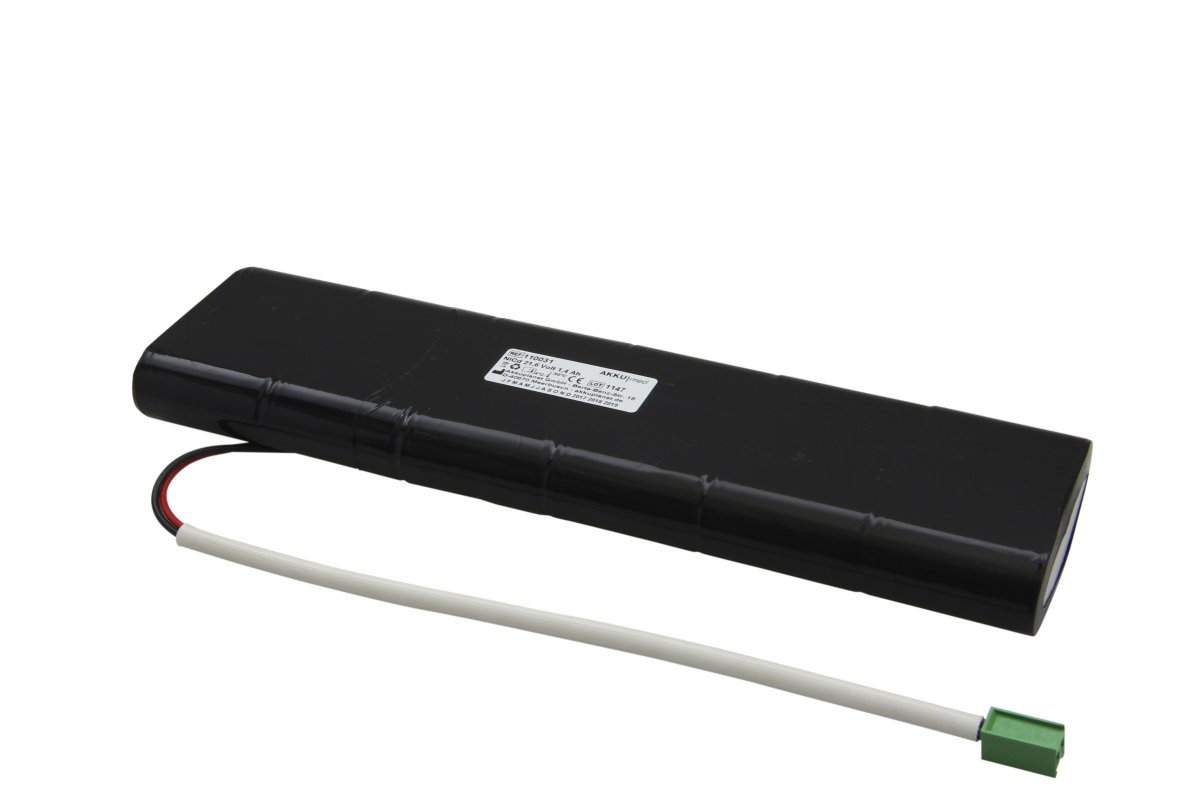 AKKUmed NiCd 1400mAh akumulators Hellige CardioTest EK53 un EK56 ierīcēm