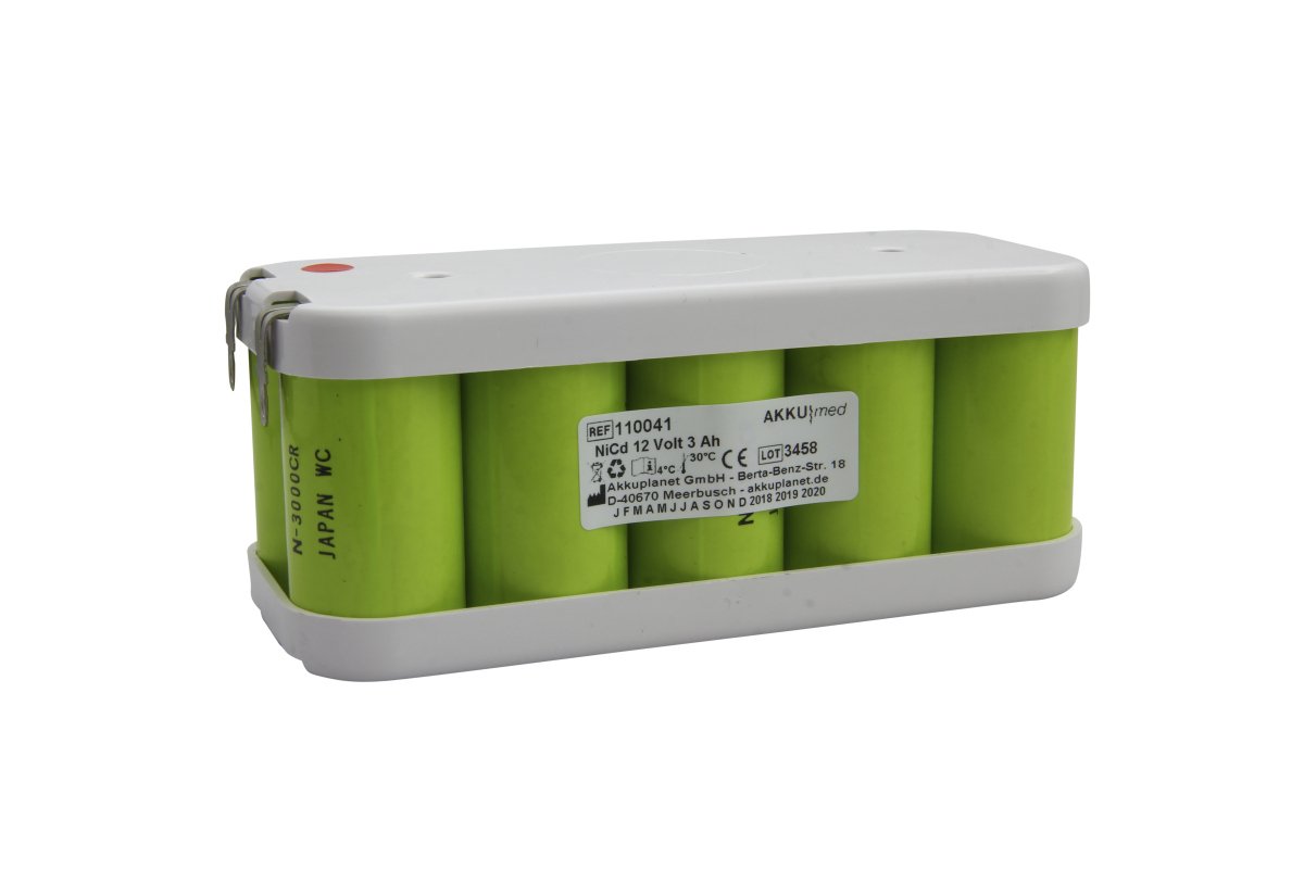 AKKUmed NiCd 3000mAh akumulators Honeywell ED420 un ED500 defibrilatoriem