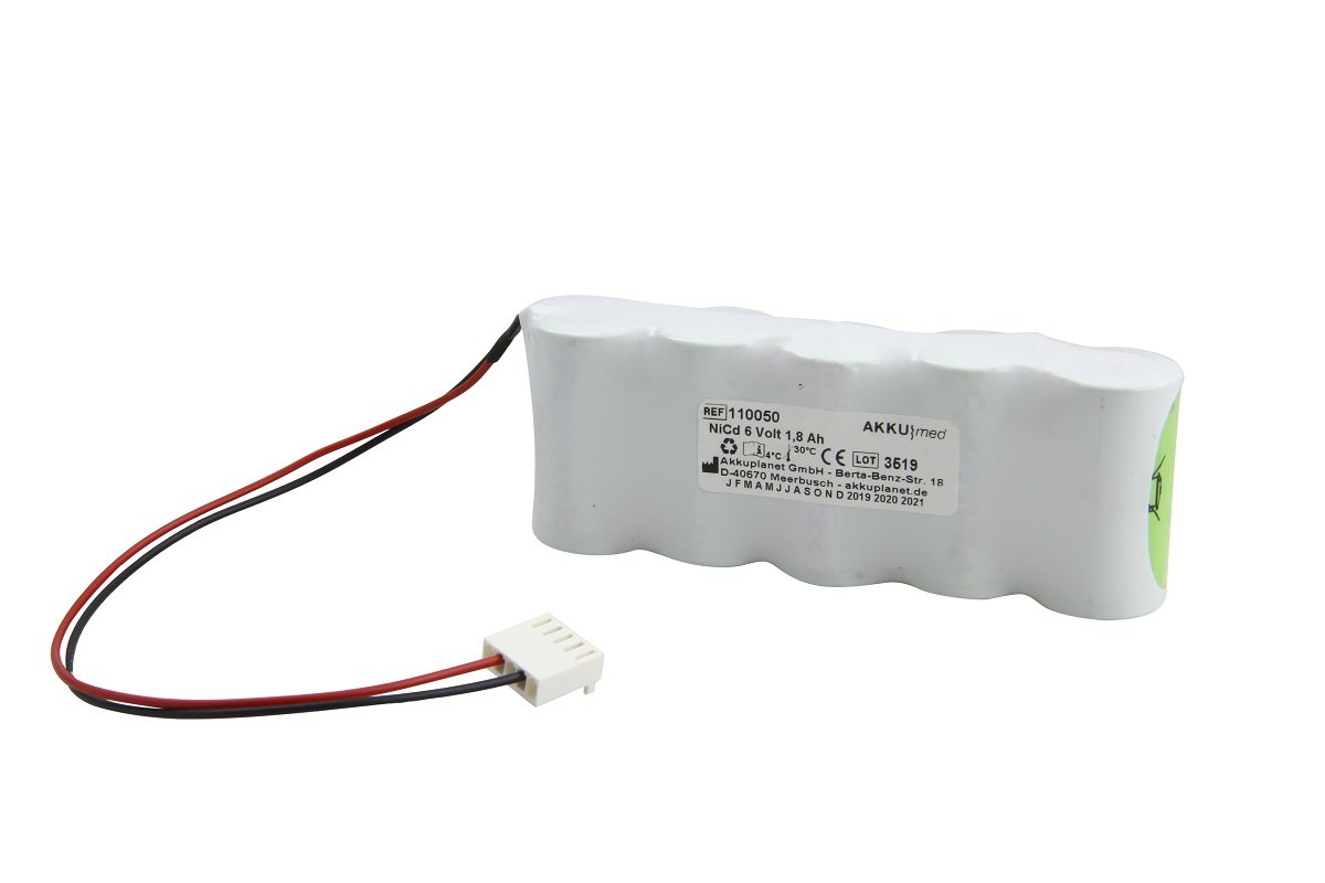 AKKUmed NC battery suitable for Fresenius Vial, MCM, MCM500, 500D