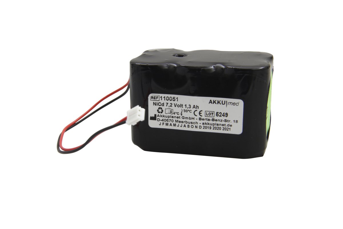 AKKUmed NC battery suitable for MGVG, DĆ¶ring combimat 2000, IP85 (1+2), IP83-2