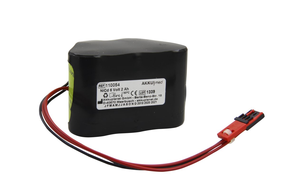 AKKUmed NC battery suitable for MGVG, DĆ¶ring Combimat IP83, IP85