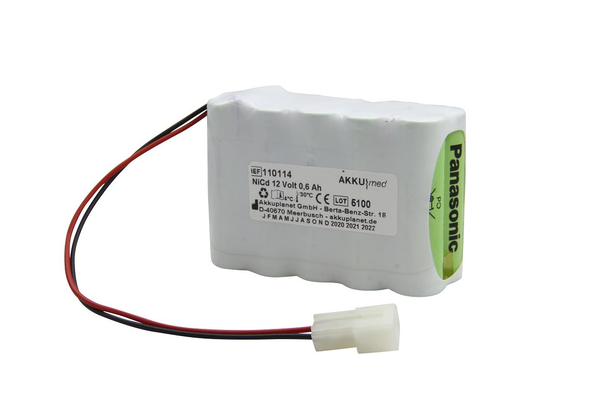 AKKUmed NC battery suitable for Ivac infusion pump 231, 531, infusion control 281 231, 531, infusion