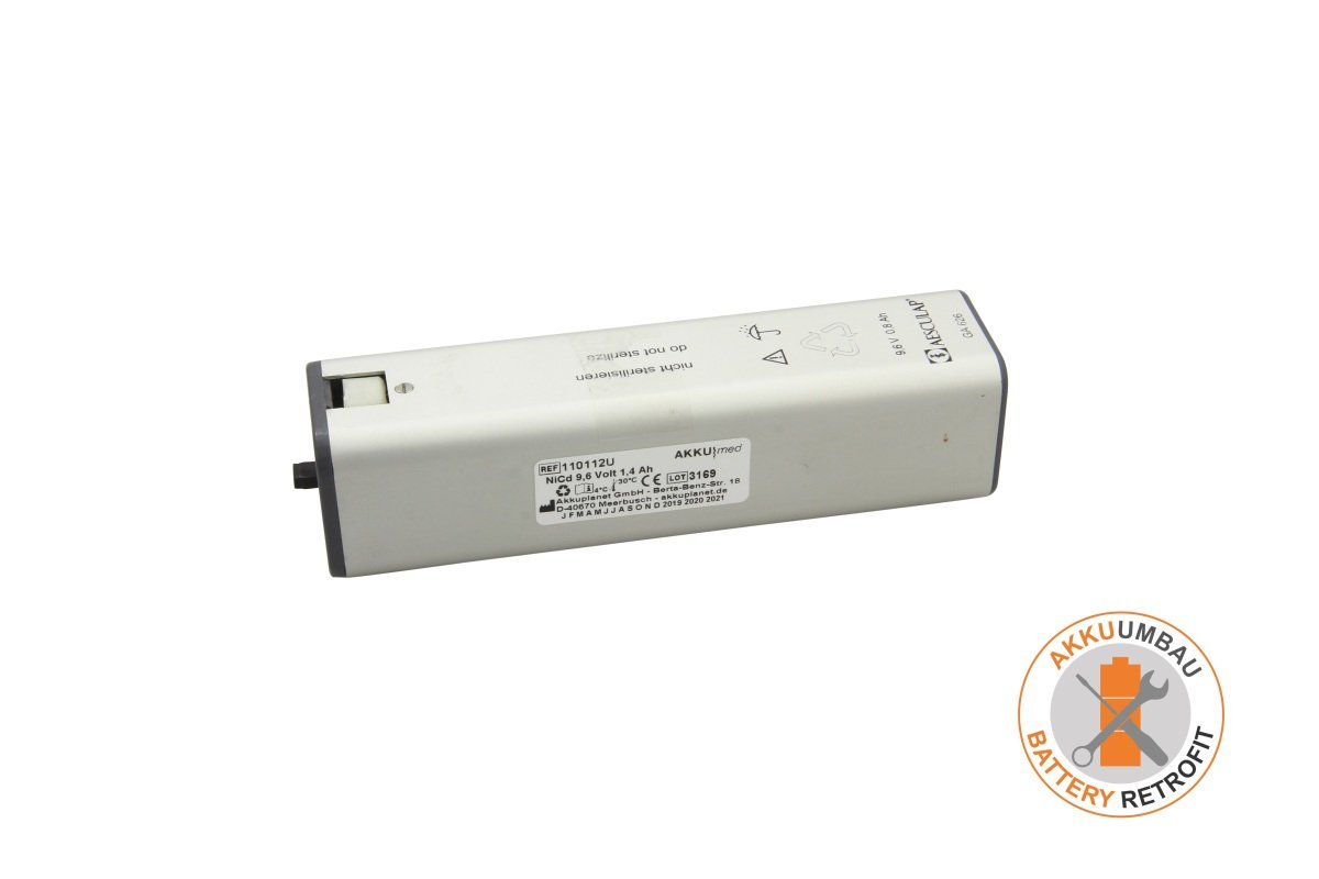 AKKUmed NC battery retrofit suitable for Aesculap Acculan GA626