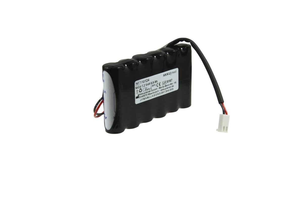 AKKUmed NC battery suitable for Minolta Pulsox 7