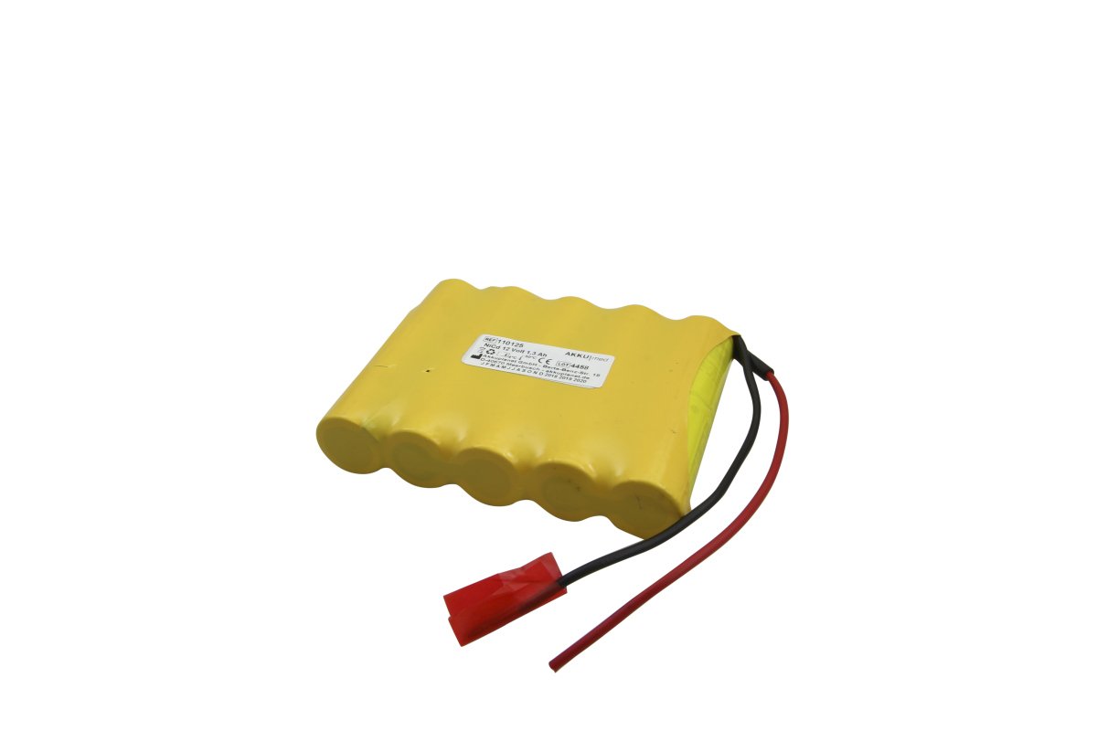 AKKUmed NiCd 1300mAh akumulators Mela Melacard Control S un RS defibrilatoriem