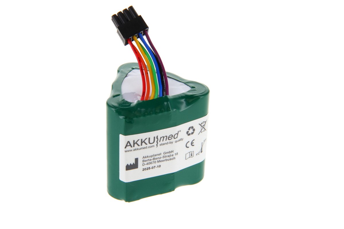 AKKUmed NiMH 2700mAh aku Alaris Asena CC ja GH süstlapumpadele (CareFusion)