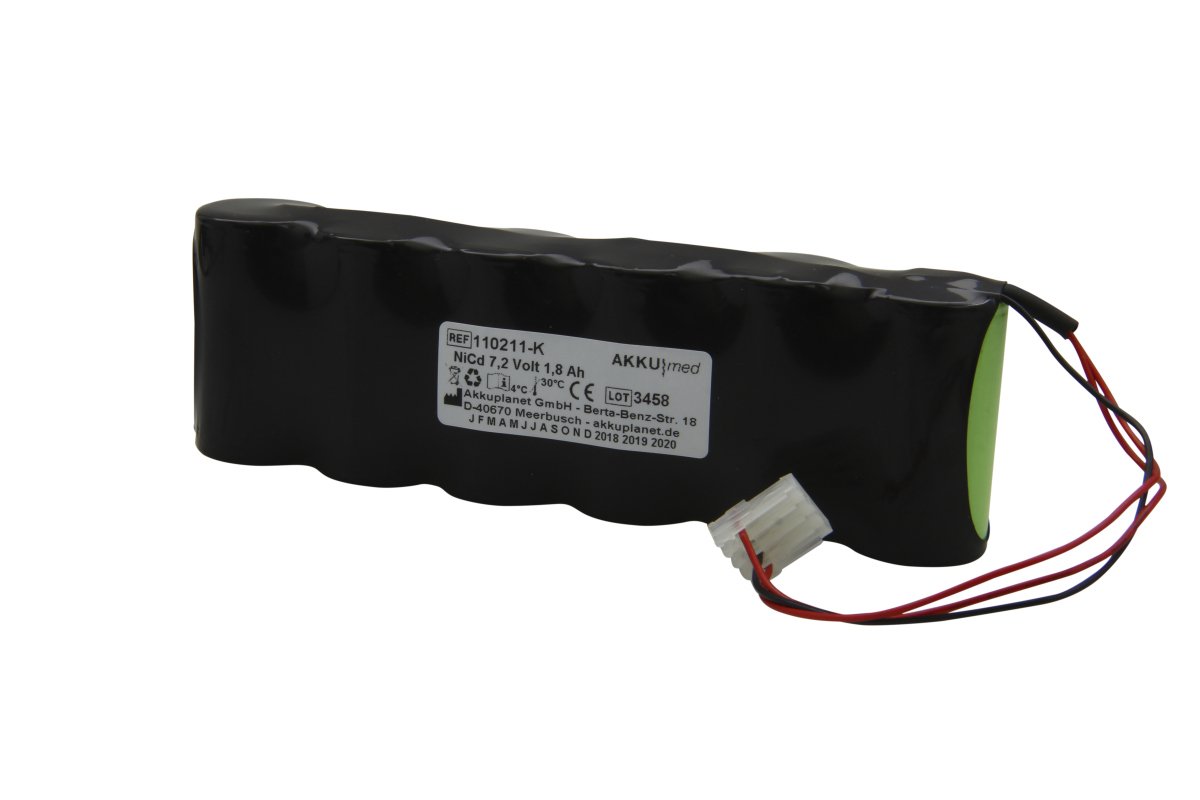 AKKUmed NC battery suitable for Medfusion syringe pump 2001, 2010