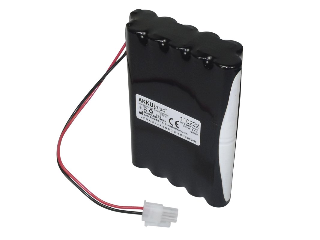 AKKUmed NC battery suitable for cardioline ECG Delta Delta 1+, 3+, 6+