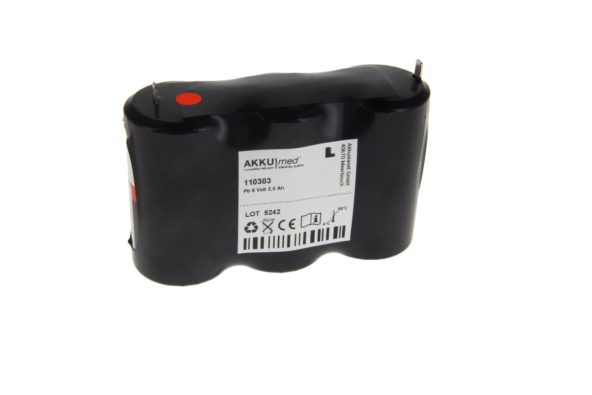 AKKUmed lead-acid battery suitable for Corometrix Monitor 502EL