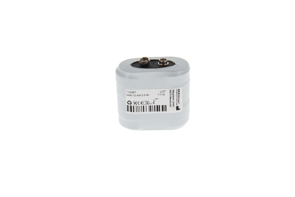 AKKUmed NiMH 300mAh akumulators Parks Electronics Lab 613, 614, 615, 711 un 801B Doppleri ierīcēm