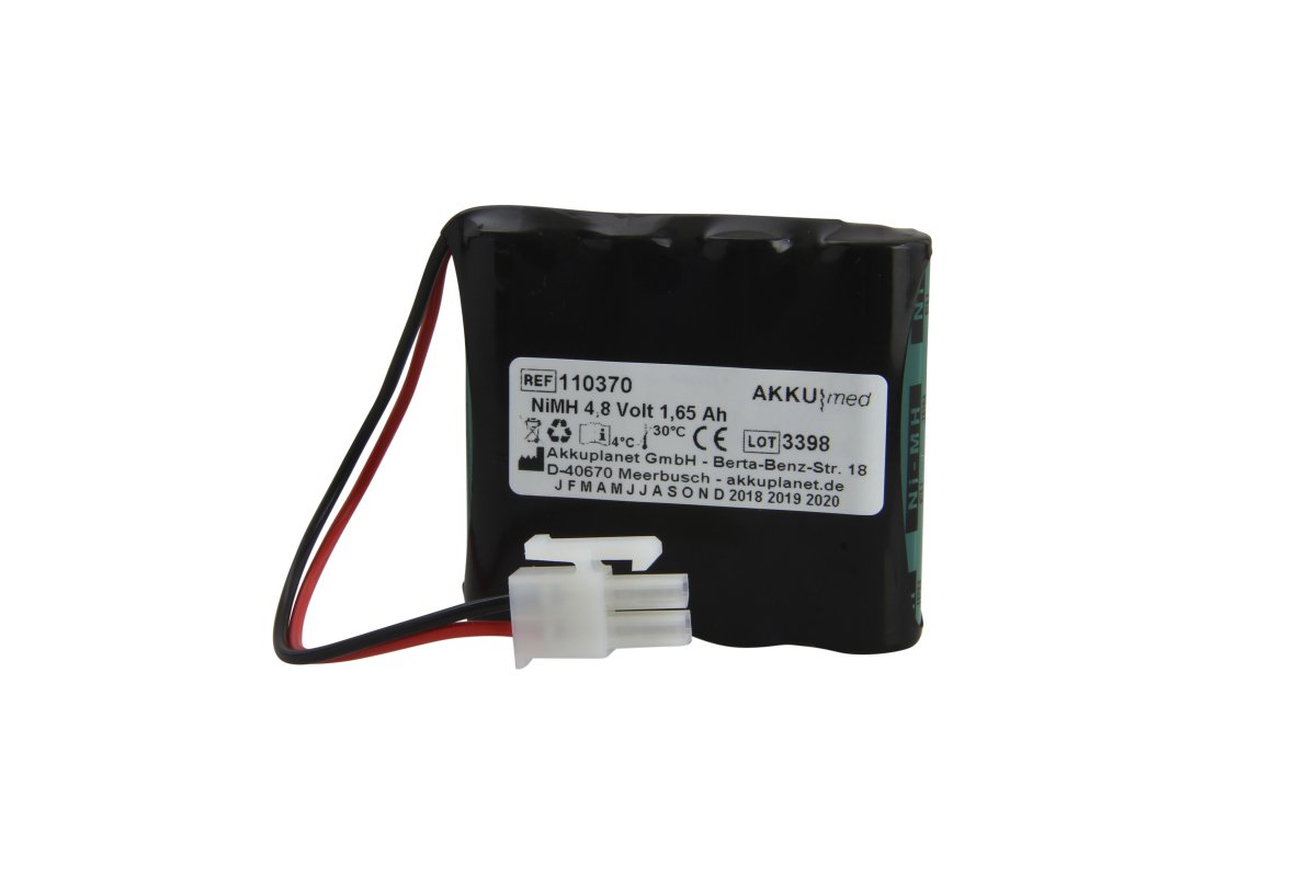 AKKUmed NiMH 1650mAh akumulators Omron HEM-907 asinsspiediena mērītājam (48H907N)