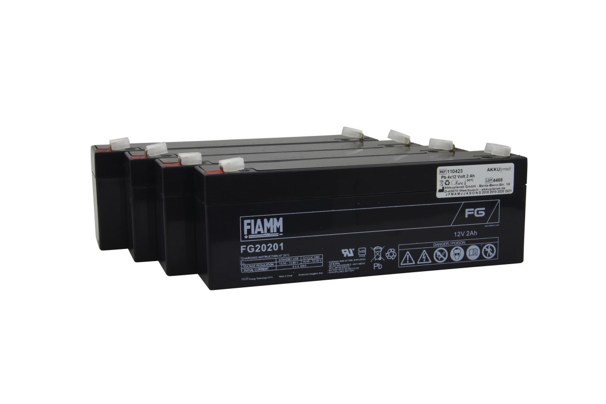 AKKUmed lead-acid battery suitable for Guldmann Lifter model Samson, Samson III, GL2, GL3