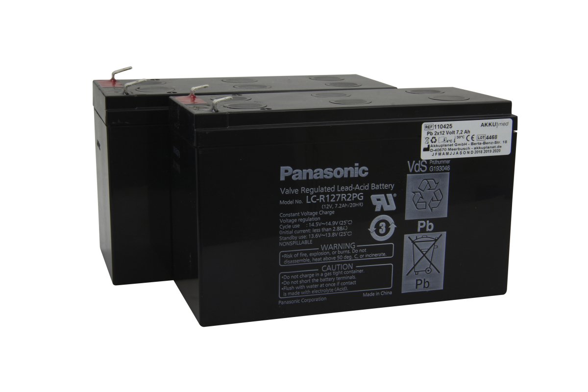 AKKUmed lead-acid battery suitable for Heymer Lifter Alka, Hewo