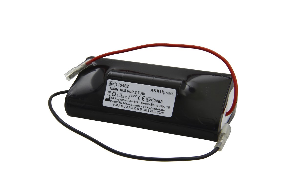 AKKUmed NiMH 2470mAh akumulators Quest AC testerim (704080)