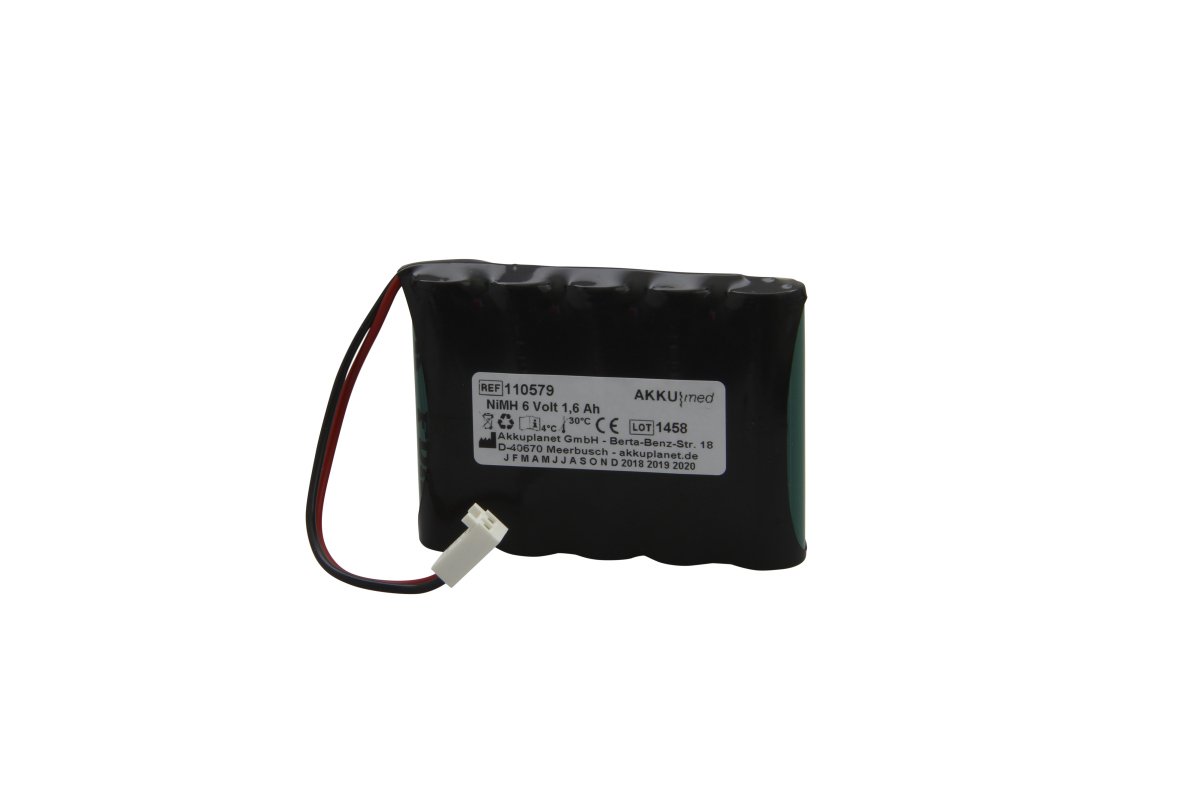 AKKUmed NiMH battery suitable for Caradyne Criterion 40, 60 monitor