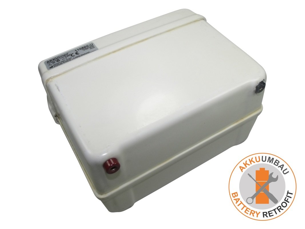 AKKUmed lead-acid battery retrofit suitable for Weiner Omnilift G, Bilancia