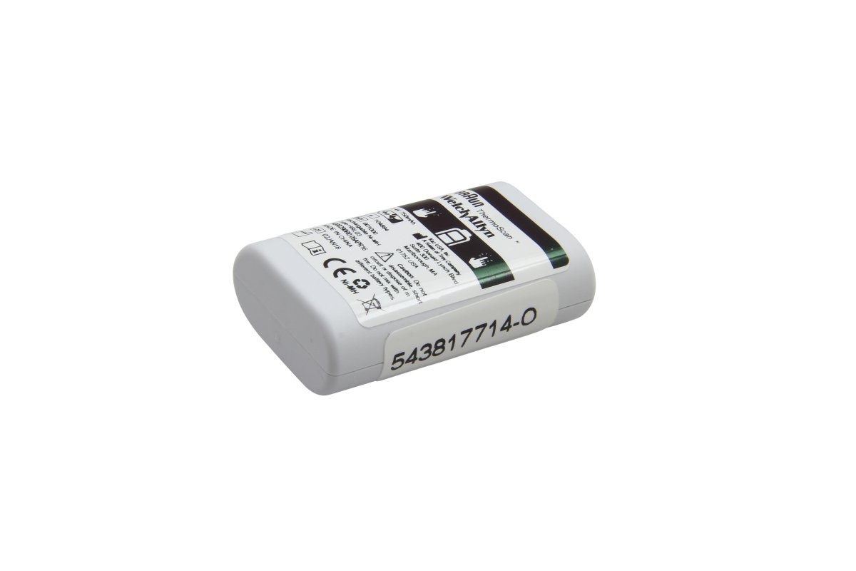 Oriģinālais NiMH 750mAh akumulators Braun/Welch Allyn ThermoScan Pro 6000 termometram (104894)