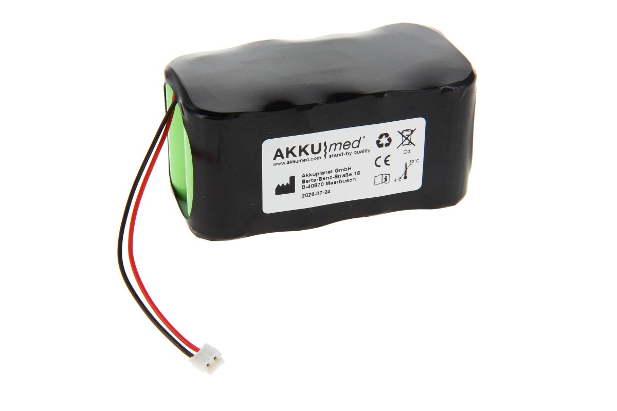 AKKUmed NC battery suitable for Terumo infusion pump 171, 172 - 8N-1200SCK