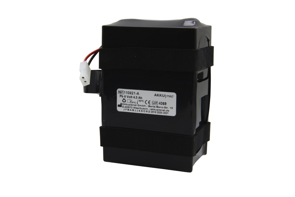 AKKUmed lead-acid battery for Welch Allyn Vital Sign 300 series monitor (VSM)