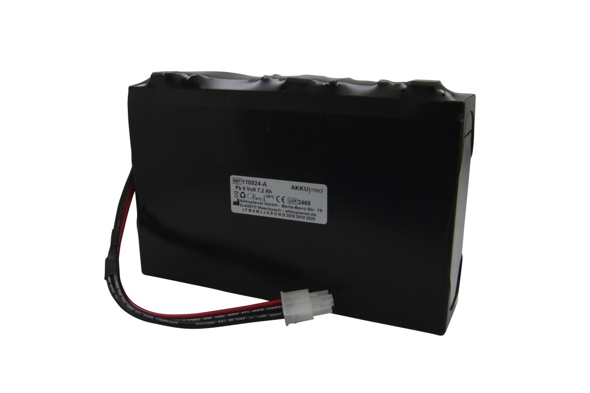 AKKUmed pliiaku 7200mAh Welch Allyn Atlas 210, 622NTB ja 623NP-G2 monitoridele (6200-41)