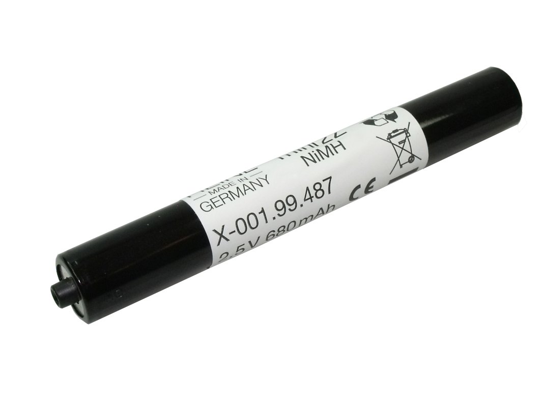 Oriģinālais NiMH 680mAh akumulators HEINE Mini 2Z ierīcei (X-001.99.487, 00199487)