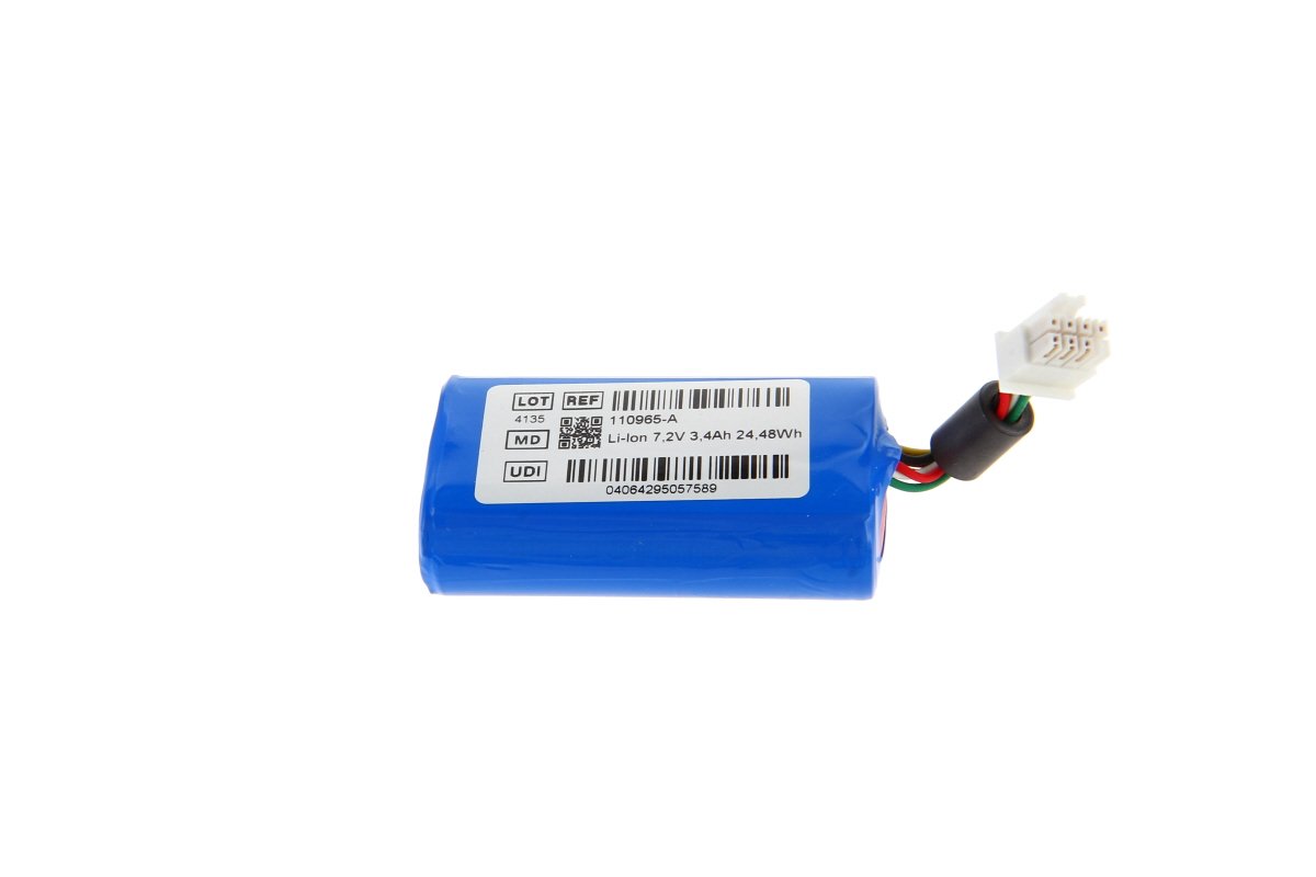 AKKUmed Li Ion battery suitable for Welch Allyn Connex Spot, 2-cell,CSM 7500 Vital, BATT22