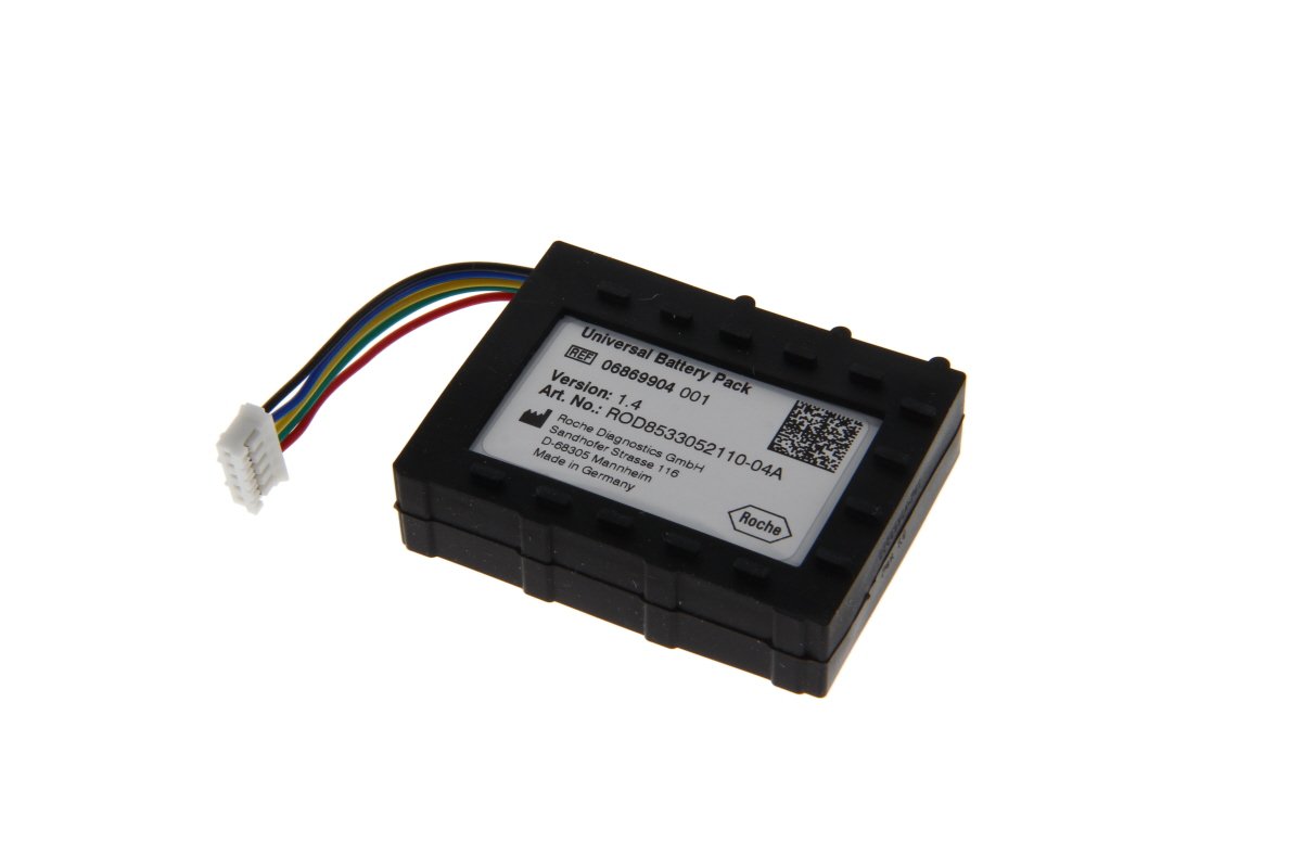 Original Li Ion battery pack for Roche universal Ref. 06869904 001