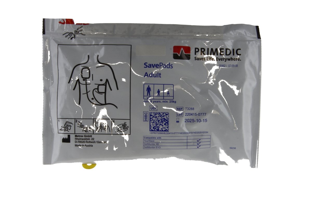 Oriģinālie defibrilācijas elektrodi Primedic HeartSave (vecāka versija) un XD ierīcēm (96343)