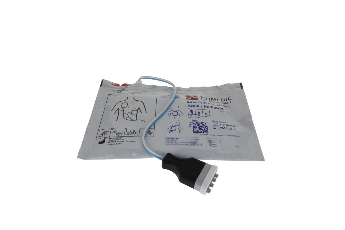 Oriģinālie defibrilācijas elektrodi Primedic SavePads PreConnect 97789