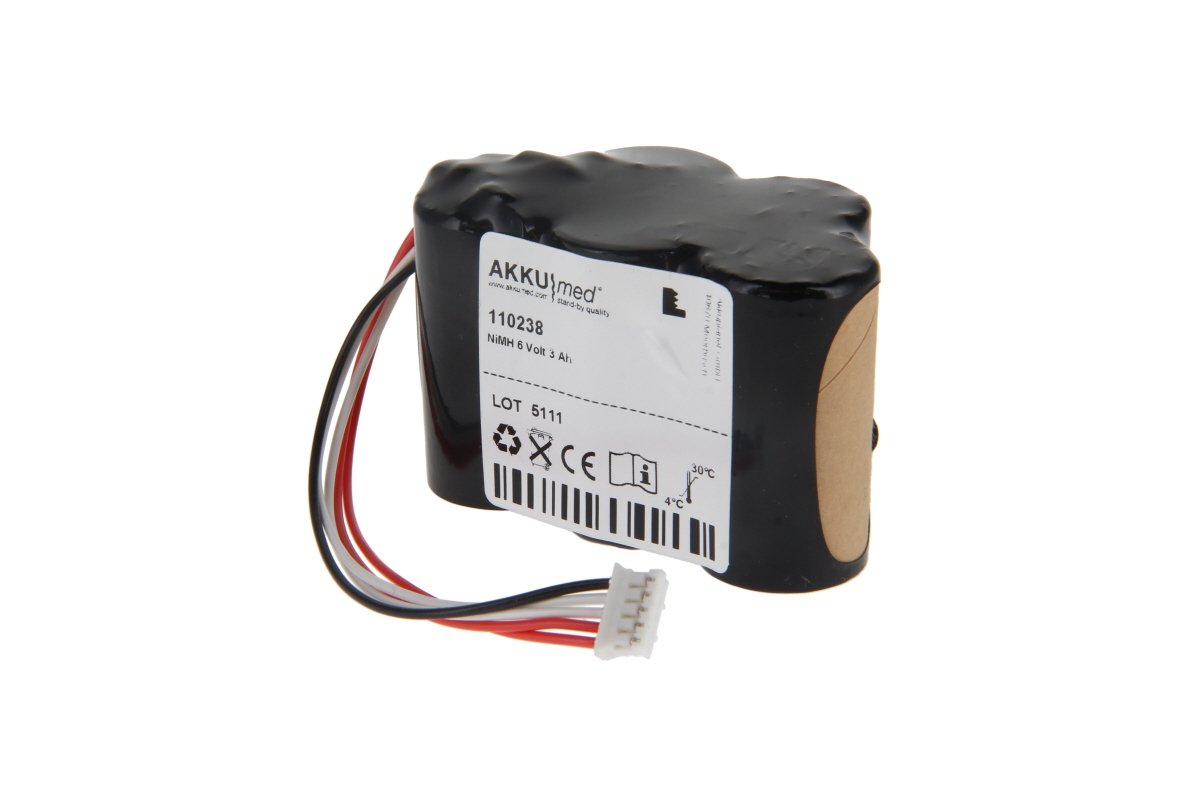 AKKUmed NiMH 3000mAh akumulators Fresenius MCM440 PT, MCM440 OT un MCM550 ST infūzijas sūkņiem
