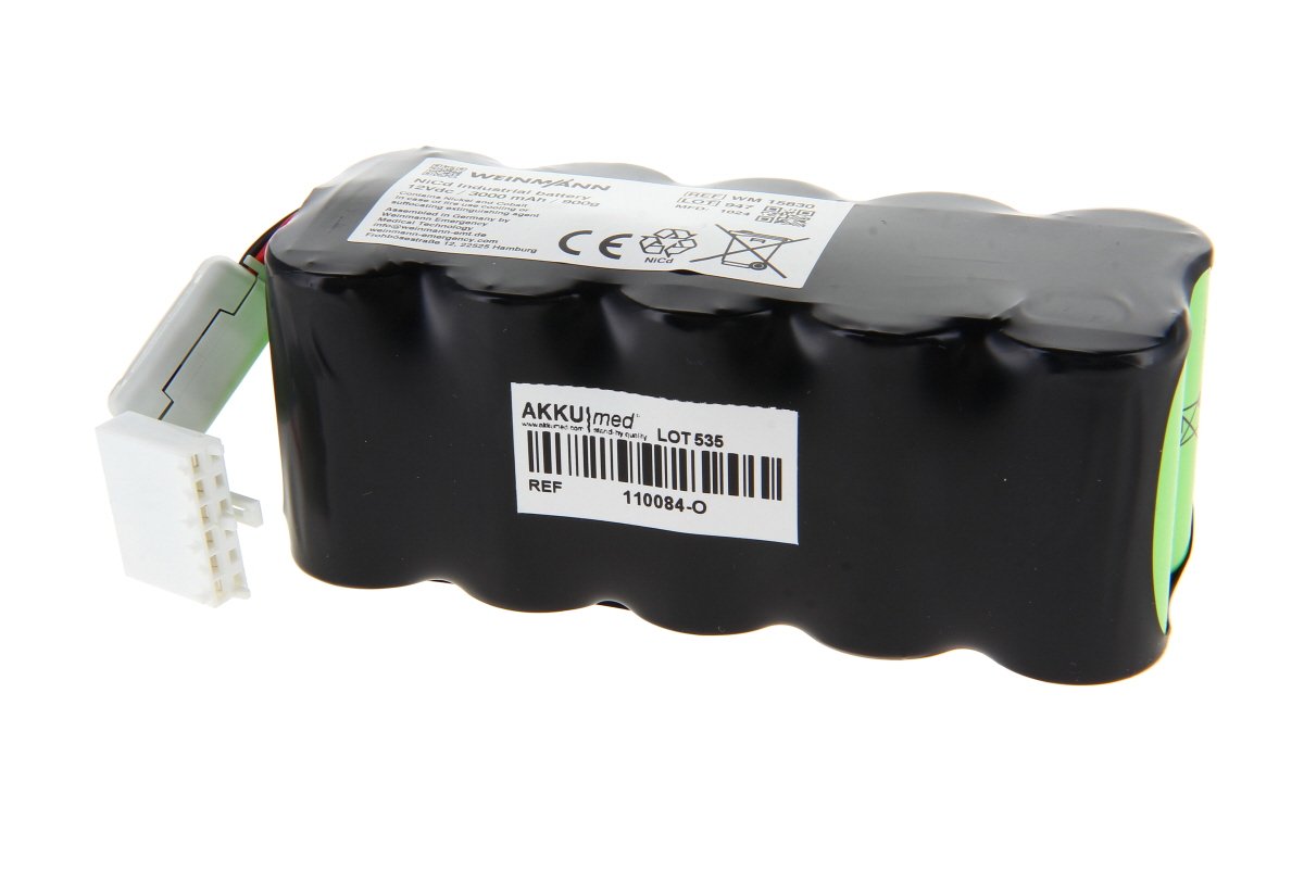 Alkuperäinen NiCd 3000mAh akku Weinmann ACCUVAC Rescue -imulaitteeseen (WM10647, WM15830)