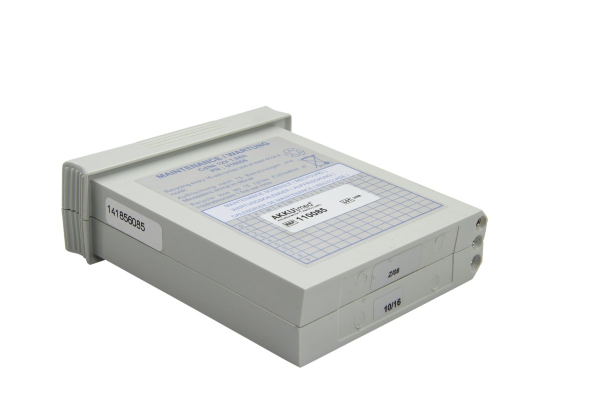 Alkuperäinen NiCd-akku Schiller Defigard 1002, 2000, 2002, 6002 -defibrillaattoriin