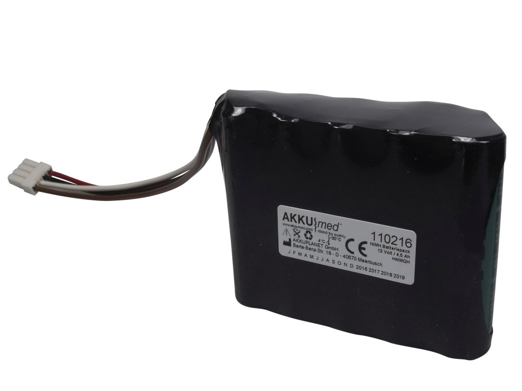 AKKUmed NiMH 4500mAh akumulators Nihon Kohden LifeScope i BSM-2300 sērijas monitoriem (BSM-2301A, BSM-2301C)