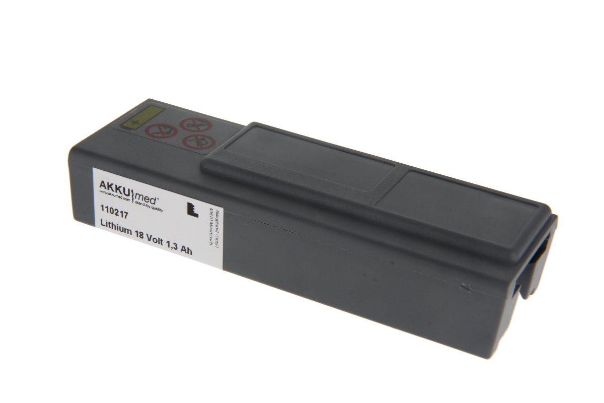 AKKUmed Lithium battery suitable for Philips defibrillator Forerunner 1 (FR1)