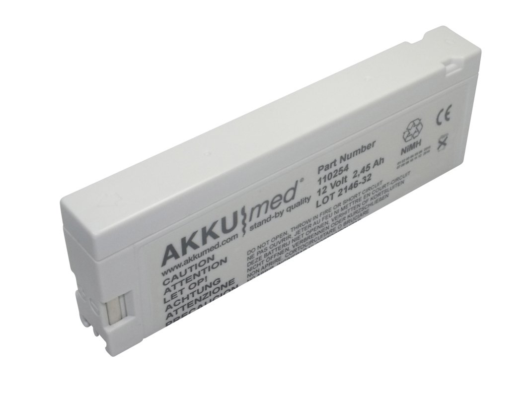 AKKUmed NiMH 2450mAh akumulators Spacelabs SL1030, SL1050, 90309 un 91369 ierīcēm