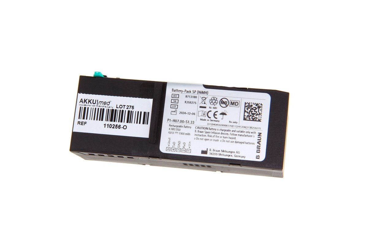 Alkuperäinen NiMH 1900mAh akku Perfusor Space ja Infusomat Space -pumppuihin (8713180, 34520856)
