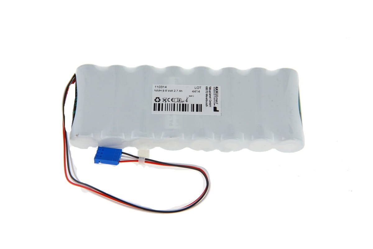 AKKUmed NiMH battery for Schiller ECG AT10+